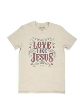 Blessed Girl Love Like Jesus Graphic Tee - Small